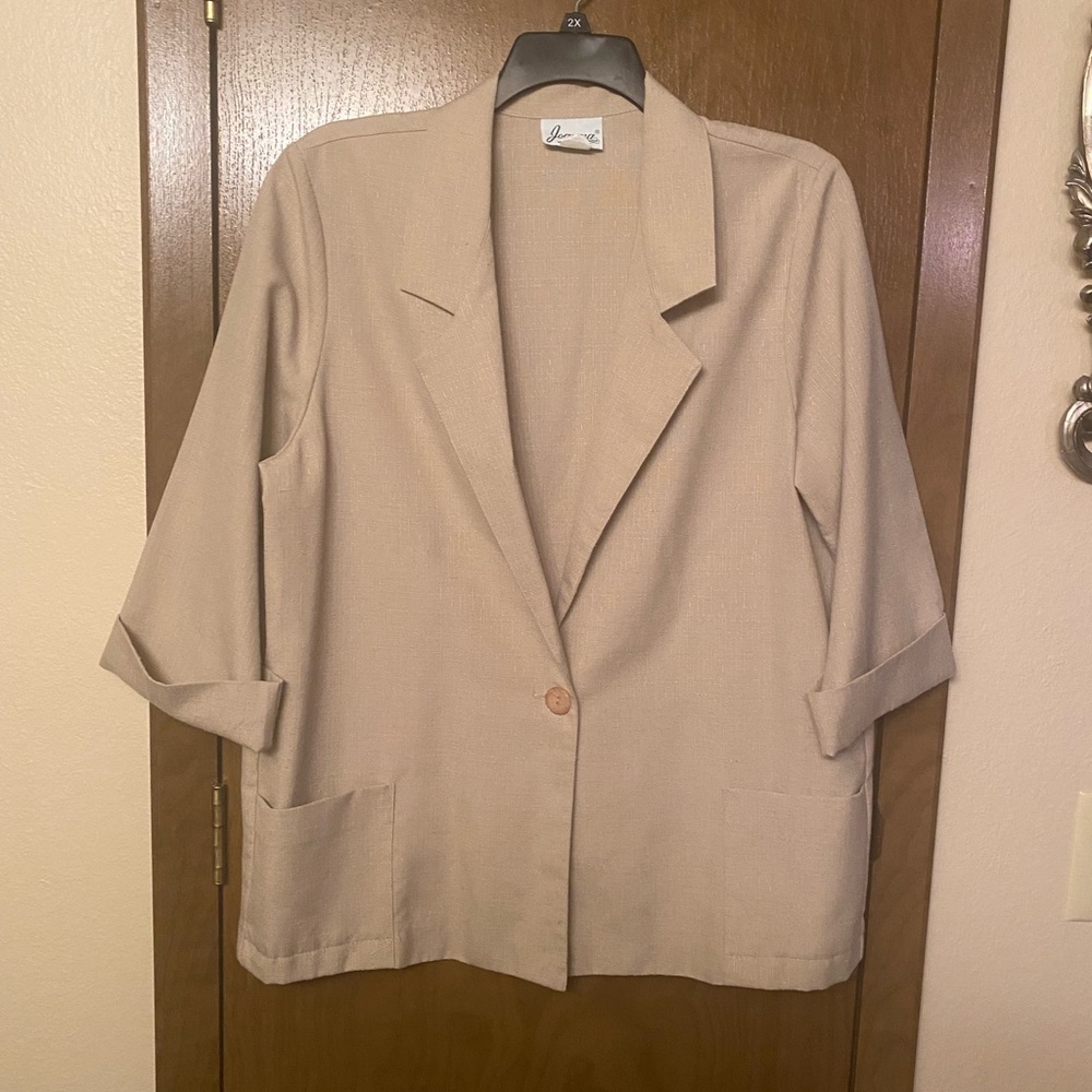 Vintage boxy blazer XL
